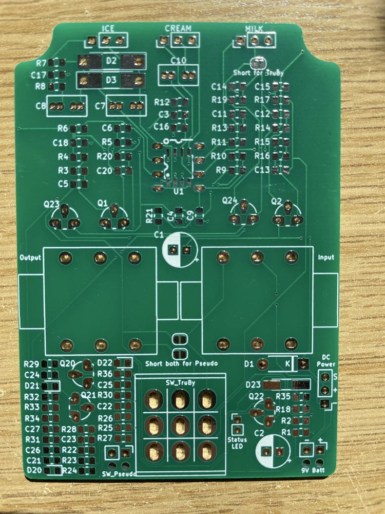 Efekt gitarowy Tube Screamer/Overdrive płytka PCB