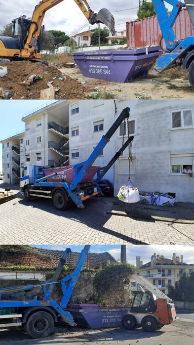 Aluguer de contentores obra RCD’s Lisboa