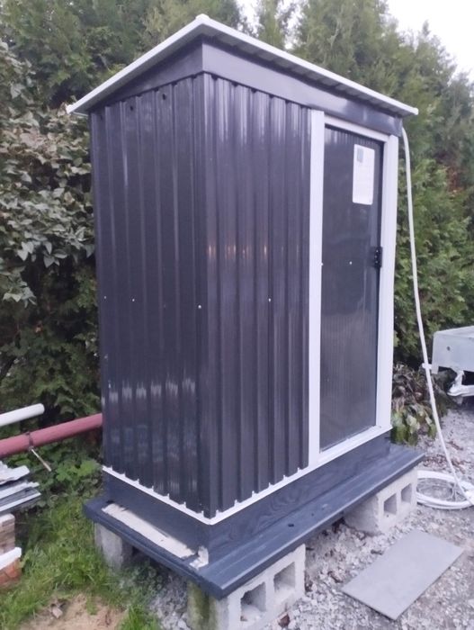 Toaleta Łazienka WC z prysznicem na budowę