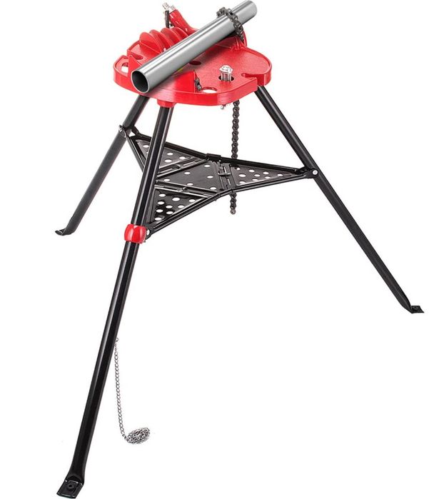 Переносной верстак, тренога с тисками для сварщика и сантехника VEVOR