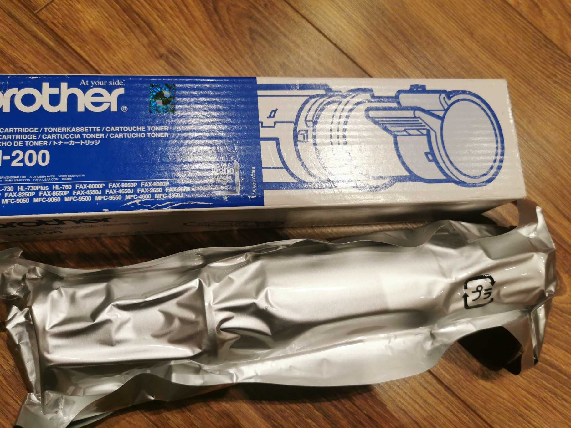 Oryginalny czarny toner Brother TN-200