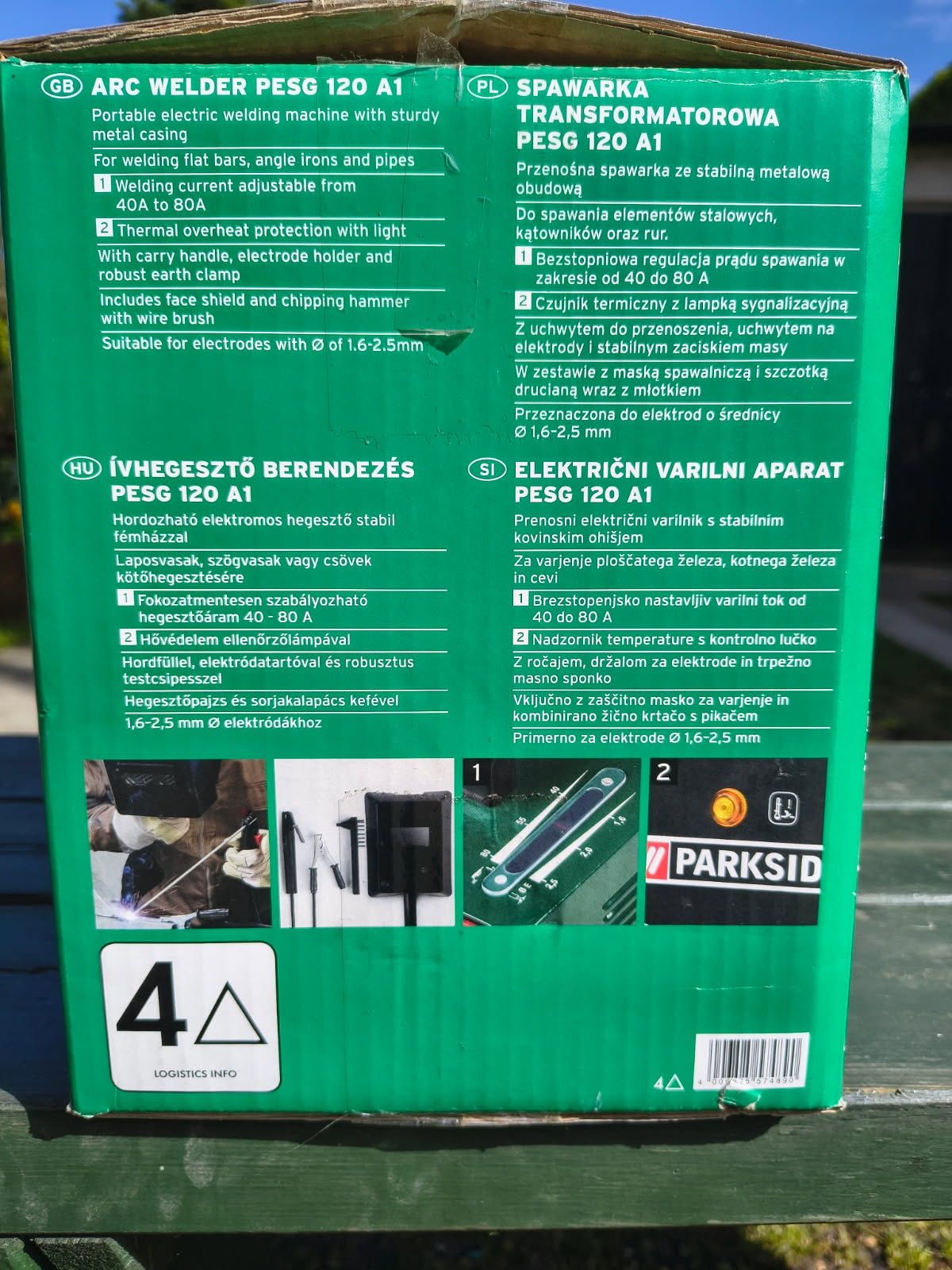 Sprzedam spawarkę Parkside PESG 120 A1