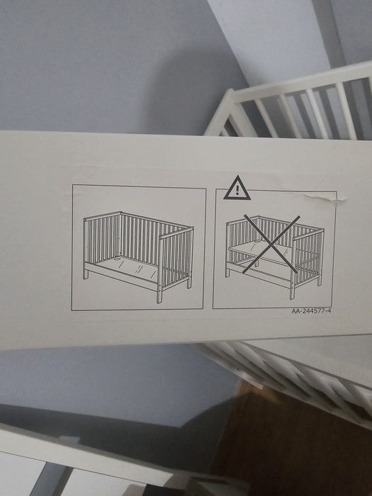 Berço + Colchão Gulliver IKEA