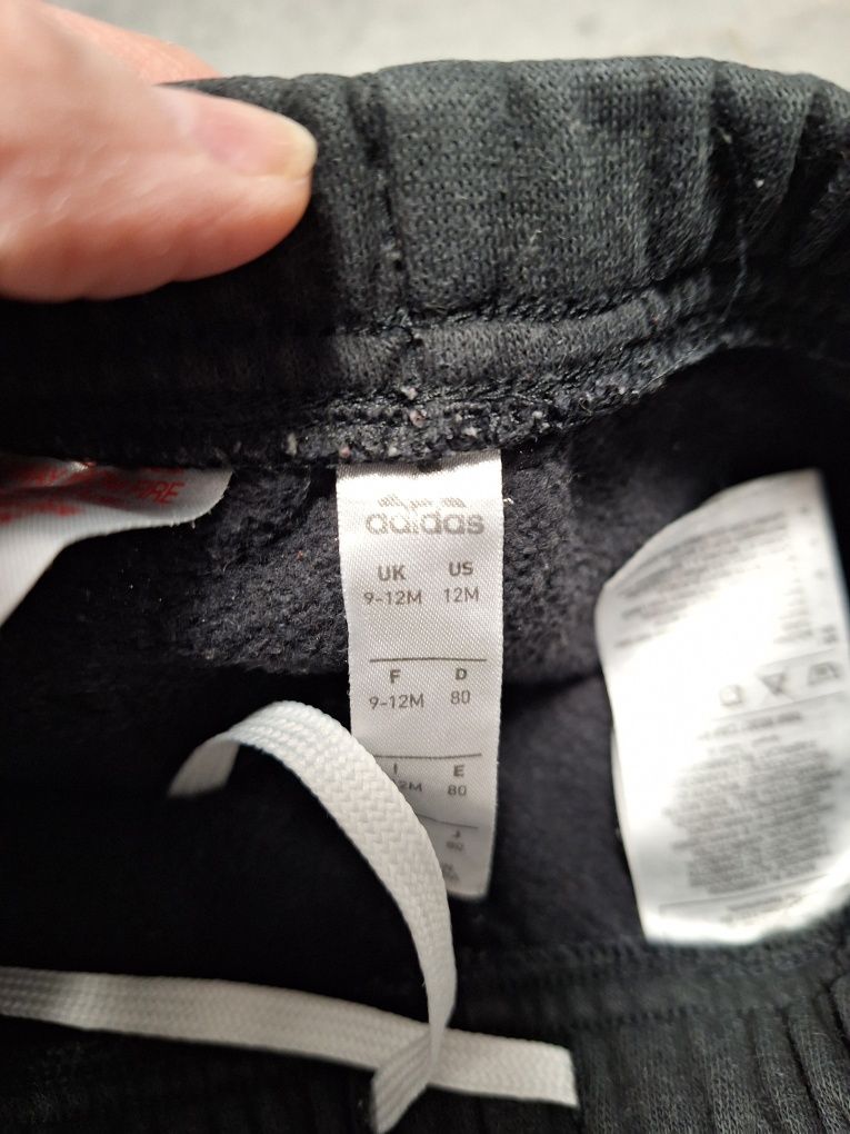 Spodnie dresowe niemowlęce adidas 80 cm 9-12 mc