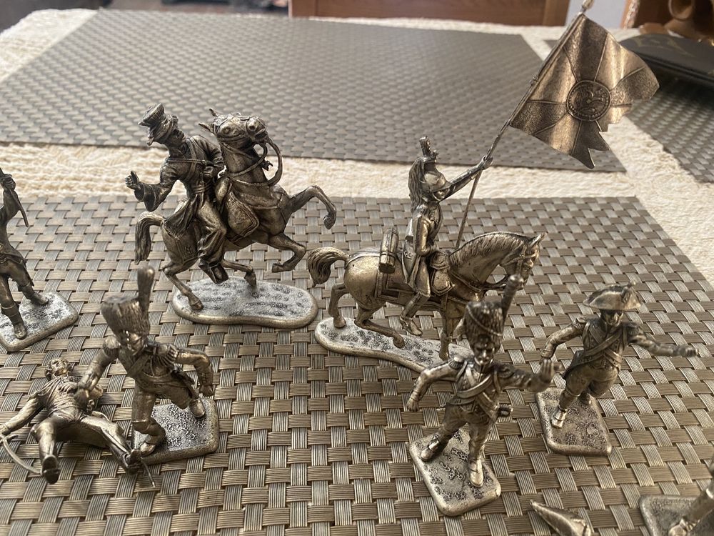 Coleção de soldados vintage
