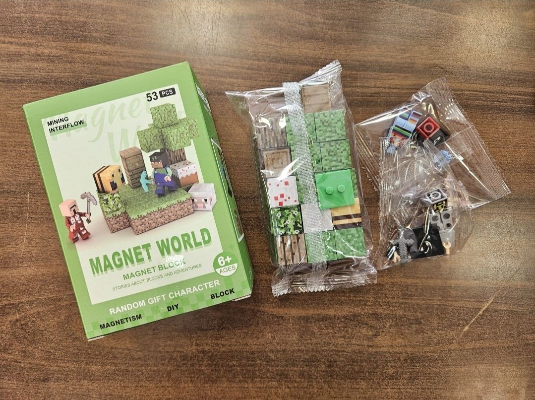 Magnetyczne klocki Minecraft  53 Elementy