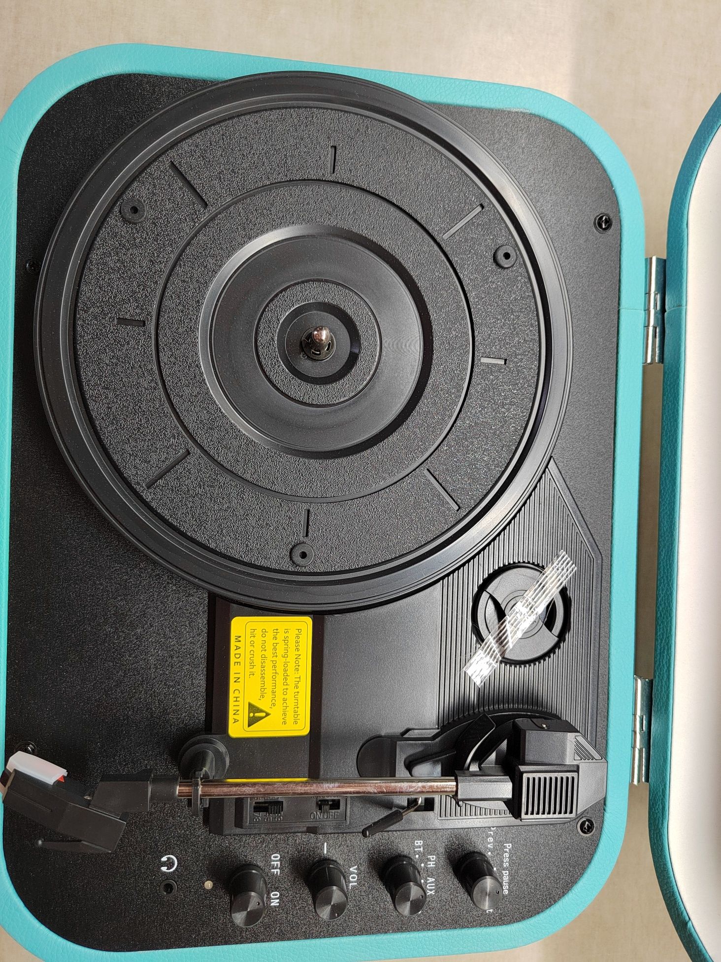 Gramofon Voksun walizka