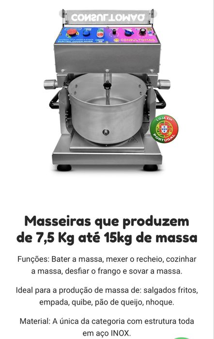 Maquinas para Salgados e Doces