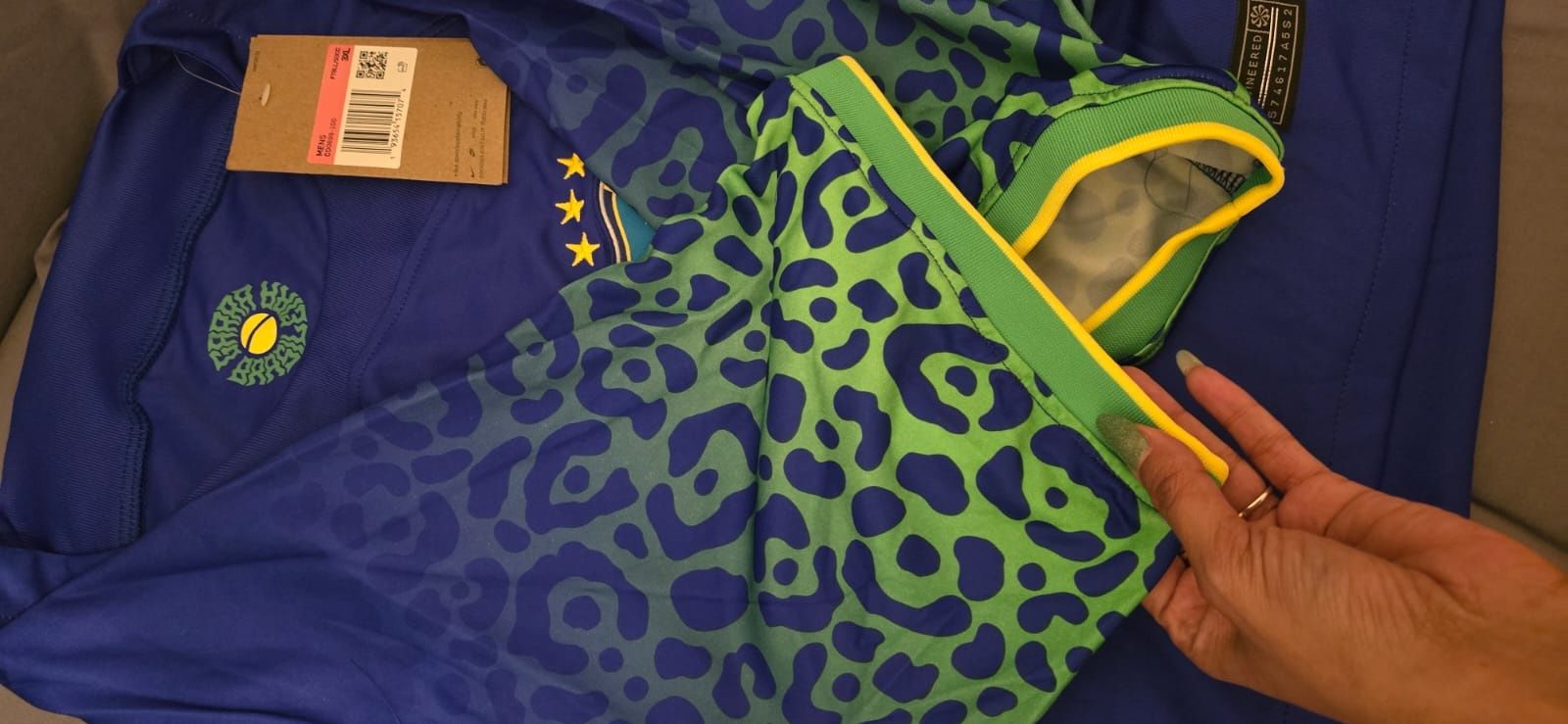 Camisa do Brasil Azul Copa lindíssima