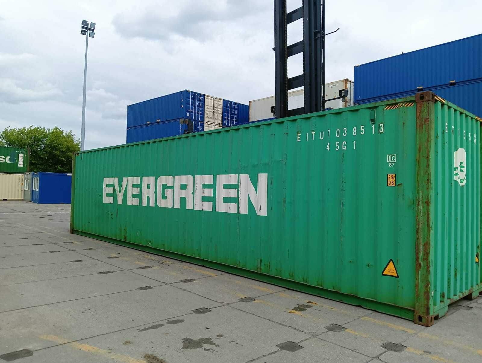 Używany kontener morski 40 HC - sprzedam / PZ