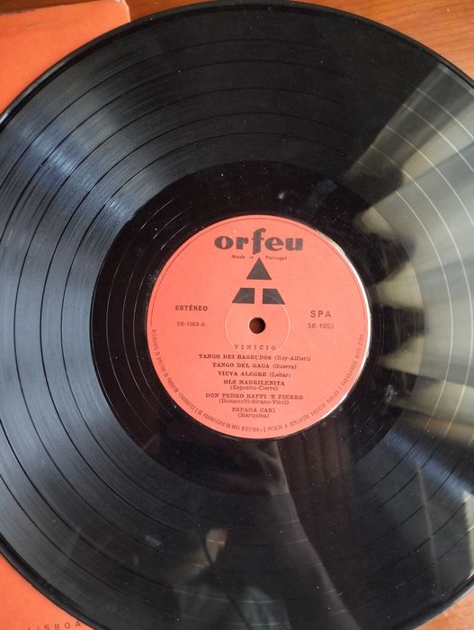 Disco de vinil LP Tango dos Barbudos