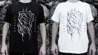 Tshirt Banda Lacrau Axioma Depressive Black Doom Metal S M L XL Unisex