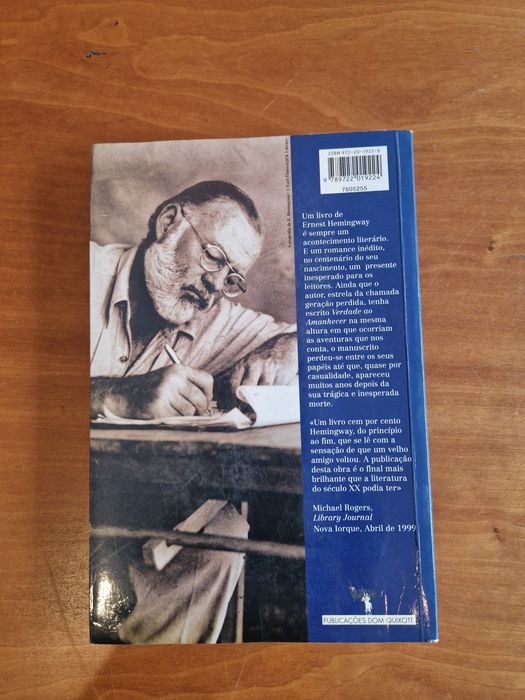 Romance "Verdade ao Amanhecer", de Ernest Hemingway"