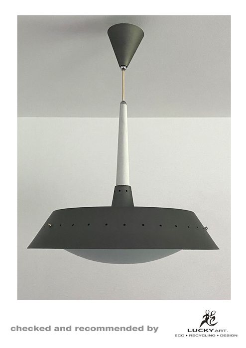 Lampa wisząca Ufo vintage, oryginał