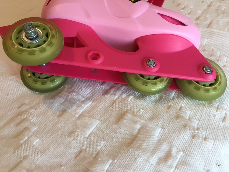 Vendo conjunto patins de menina / proteção