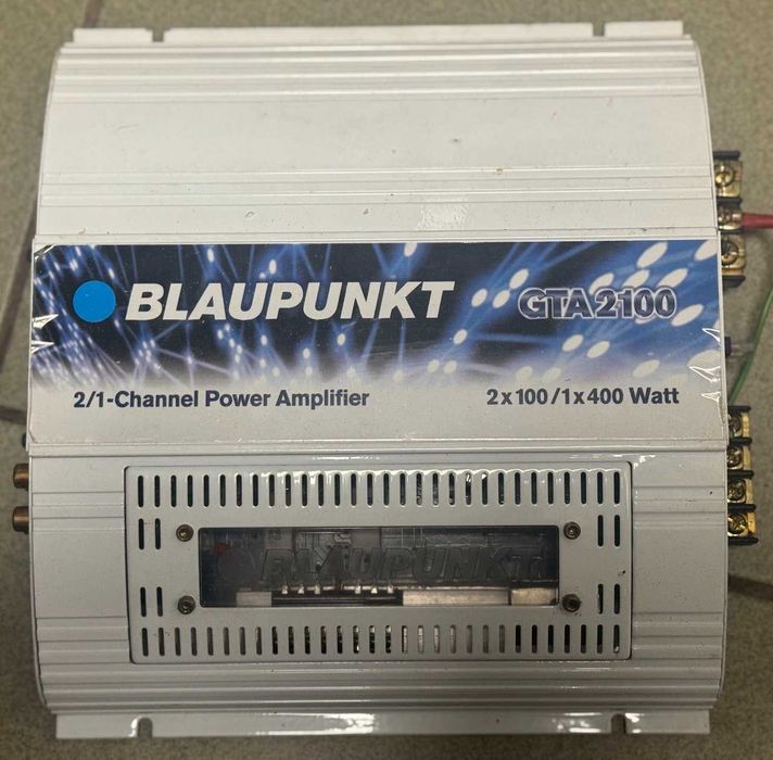 Tuba subwoofer + 2 wmacniacze