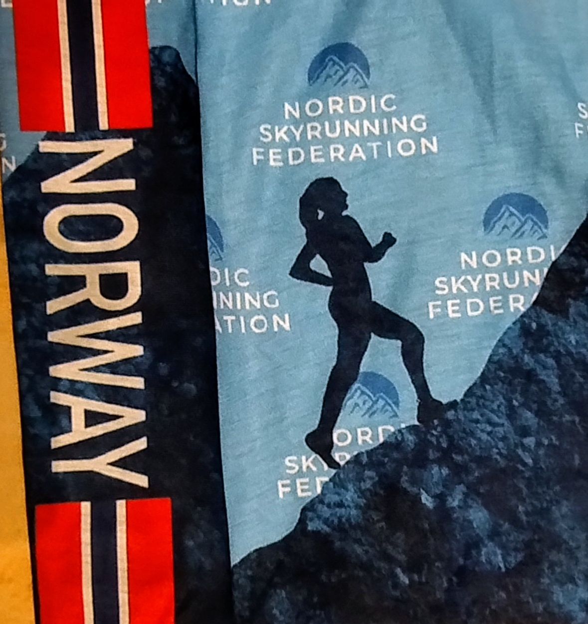 Ochraniacz szyi Bandana Norway Nordic Skyrunning Federation