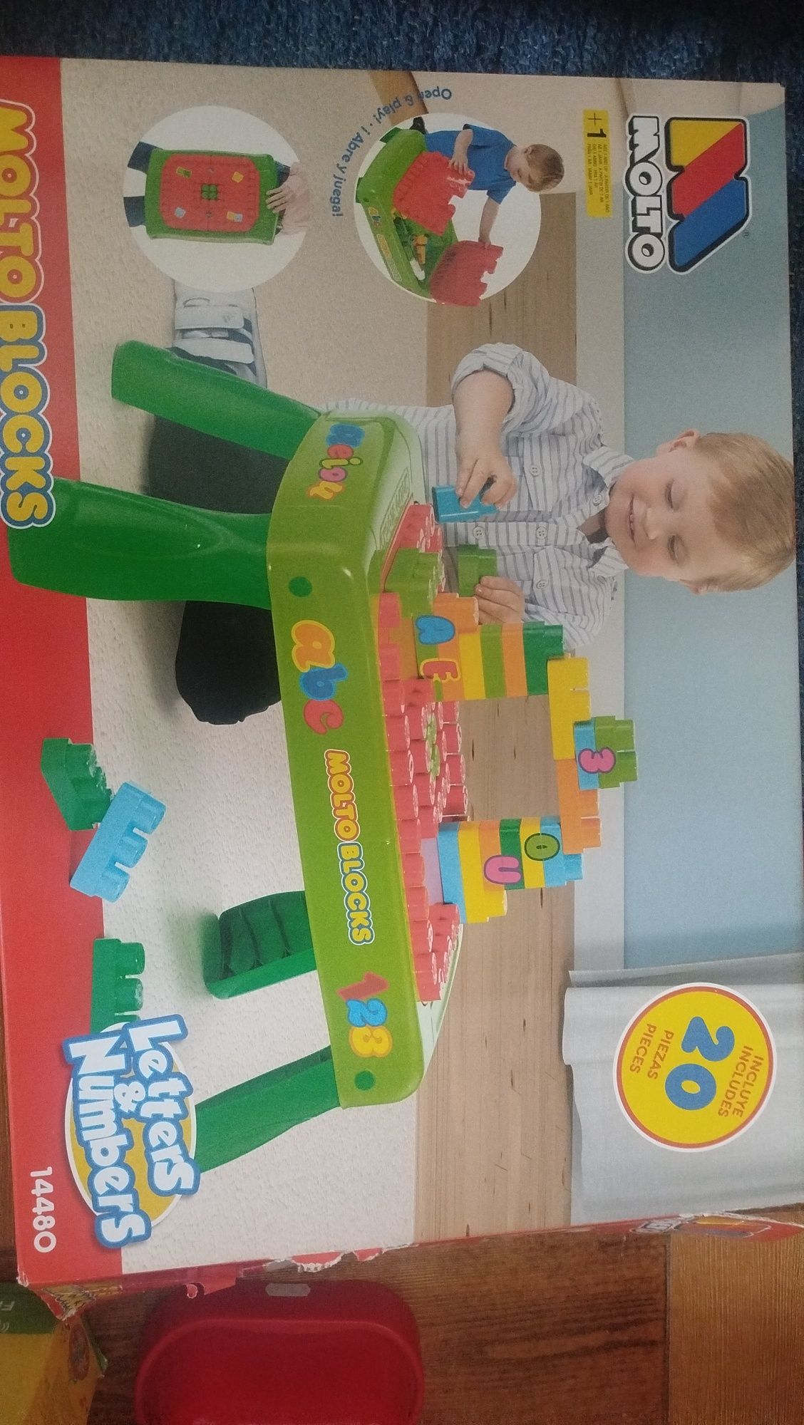 Mesa Mega Blocks 20 peças Molto