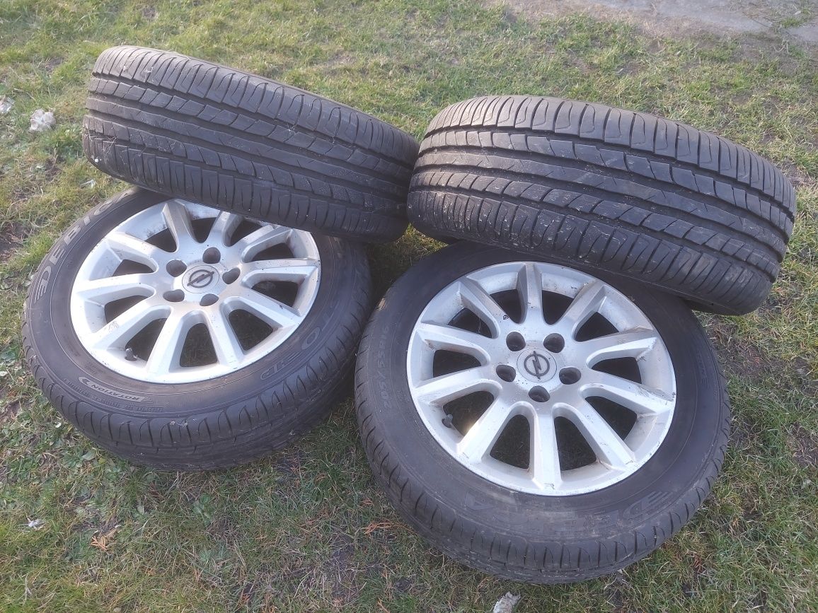 5x110 R16 Opel Astra H Meriva Zafira Koła 205/55 Oryginalne Felgi