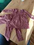 Komplet h&m 80 sukienka legginsy bluzka pantera