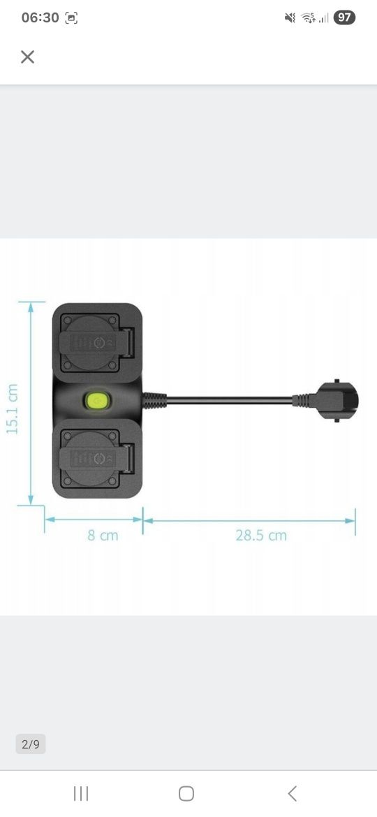 Gniazdko REFOSS RSS620 WiFi