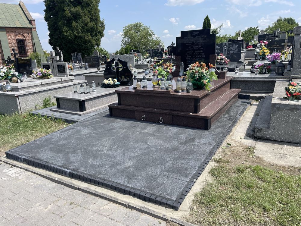Nagrobek granitowy pomnik grobowiec