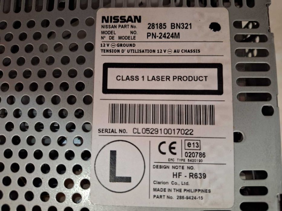 Autoradio original Nissan Almera n16