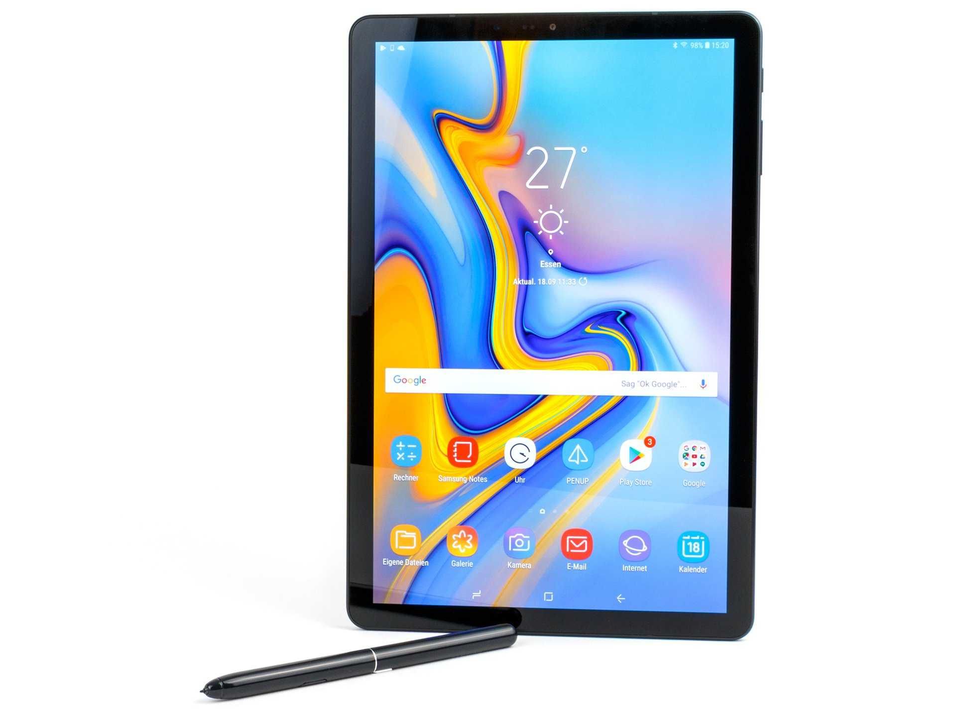 Samsung Galaxy Tab S4 (10.5'', wi-fi) com S-pen e capa oficial Samsung