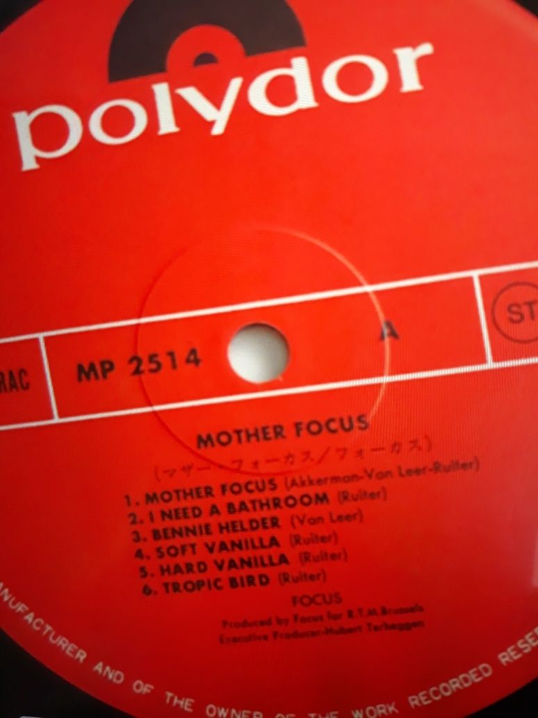 Archiwum prog rocka FOCUS- Mother Focus. 1975. JAPAN.
