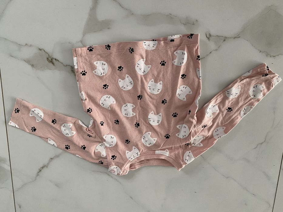 Bluzka z długim rękawem 68 w koty