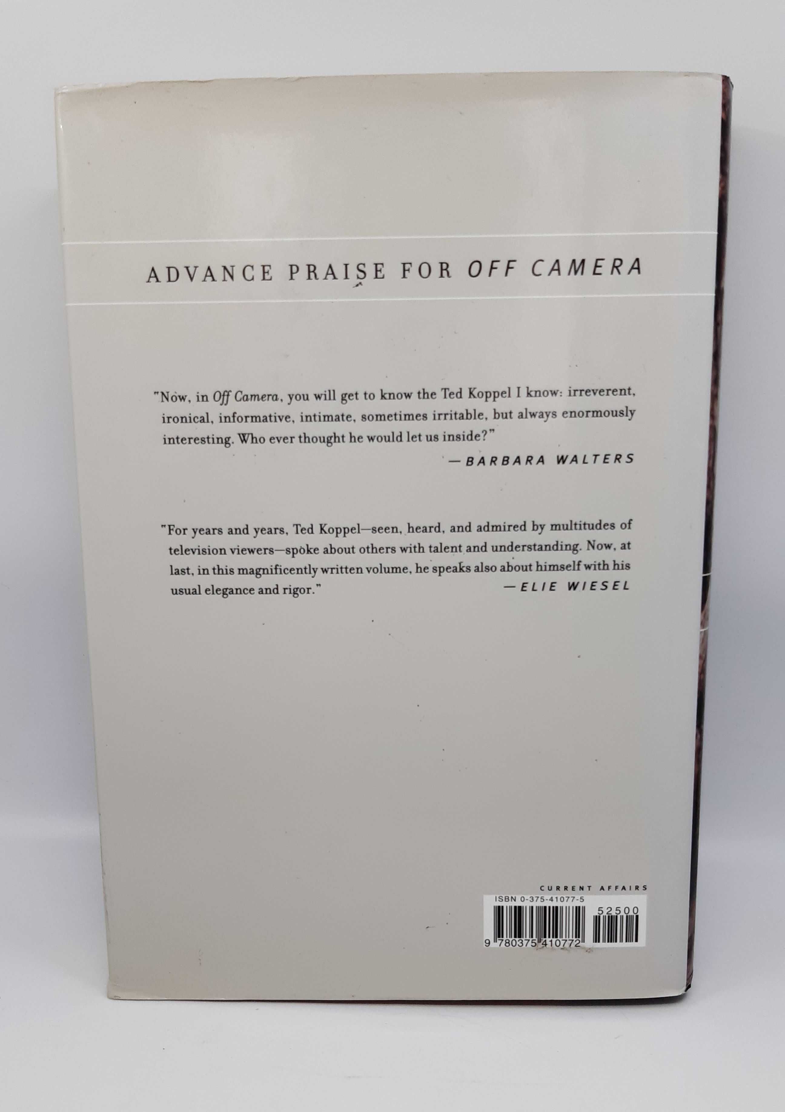 Off Camera: Private Thoughts Made Public Ted Koppel wyprzedaż -60%