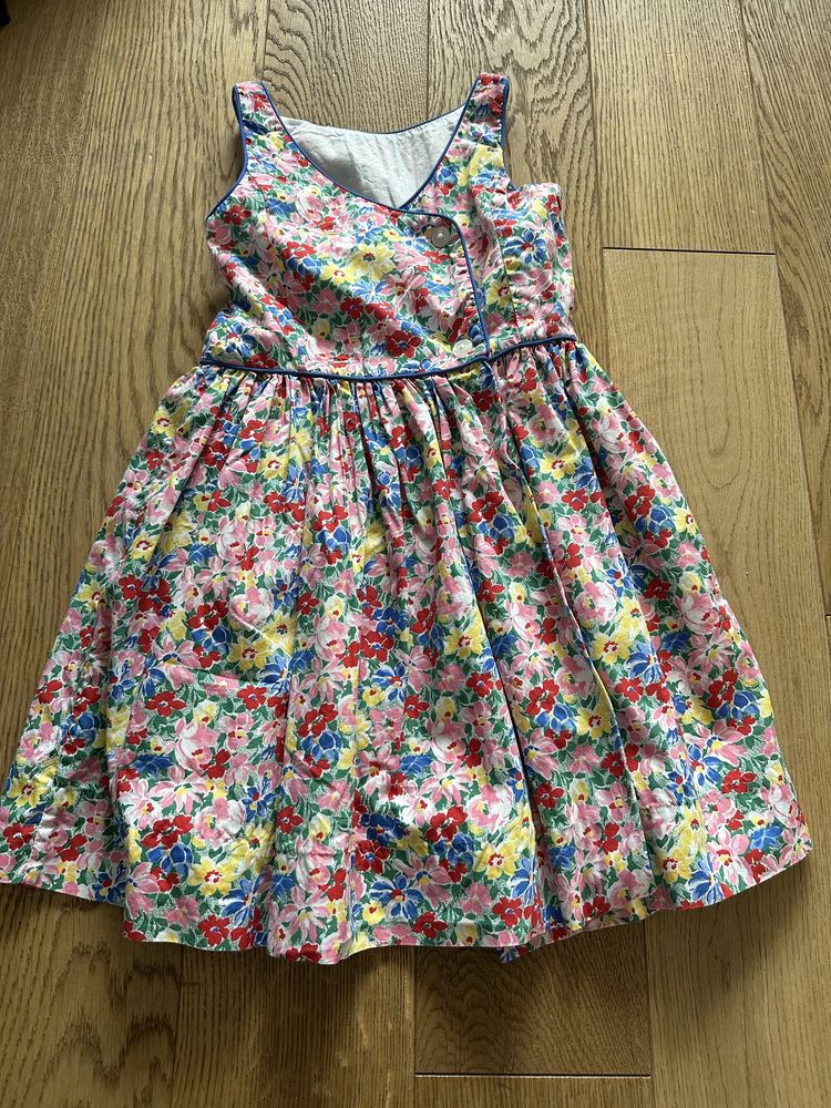 Polo Ralph Lauren sukienka w kwiaty roz 5/ 116cm