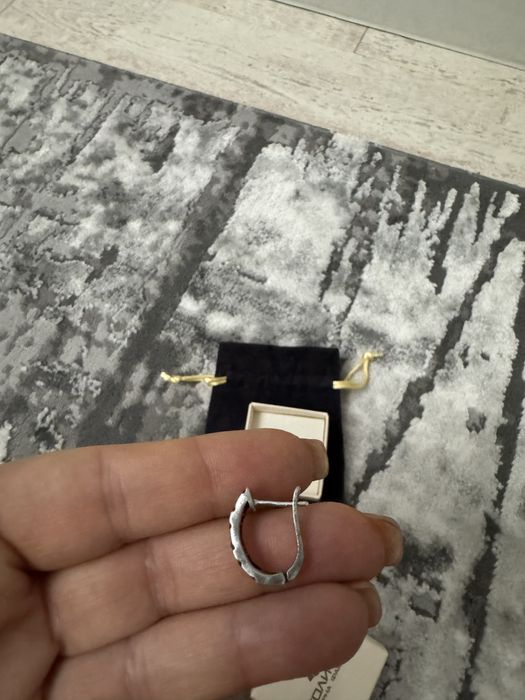 Набір срібро з гранатом