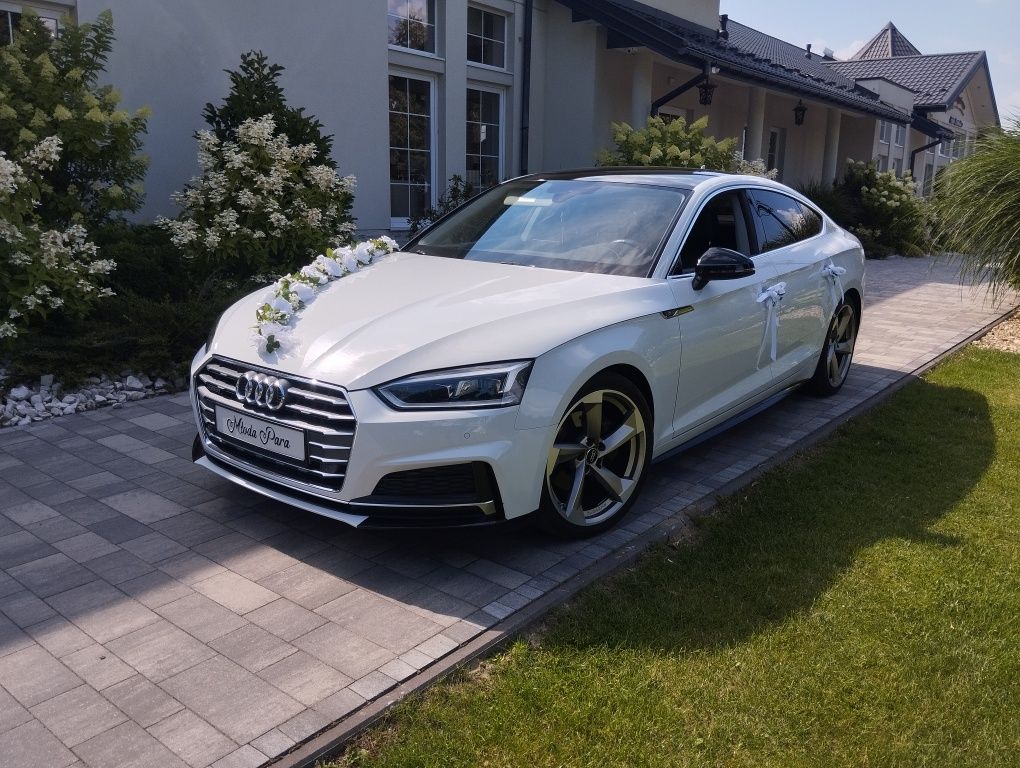 Auto do ślubu Audi A5 S line