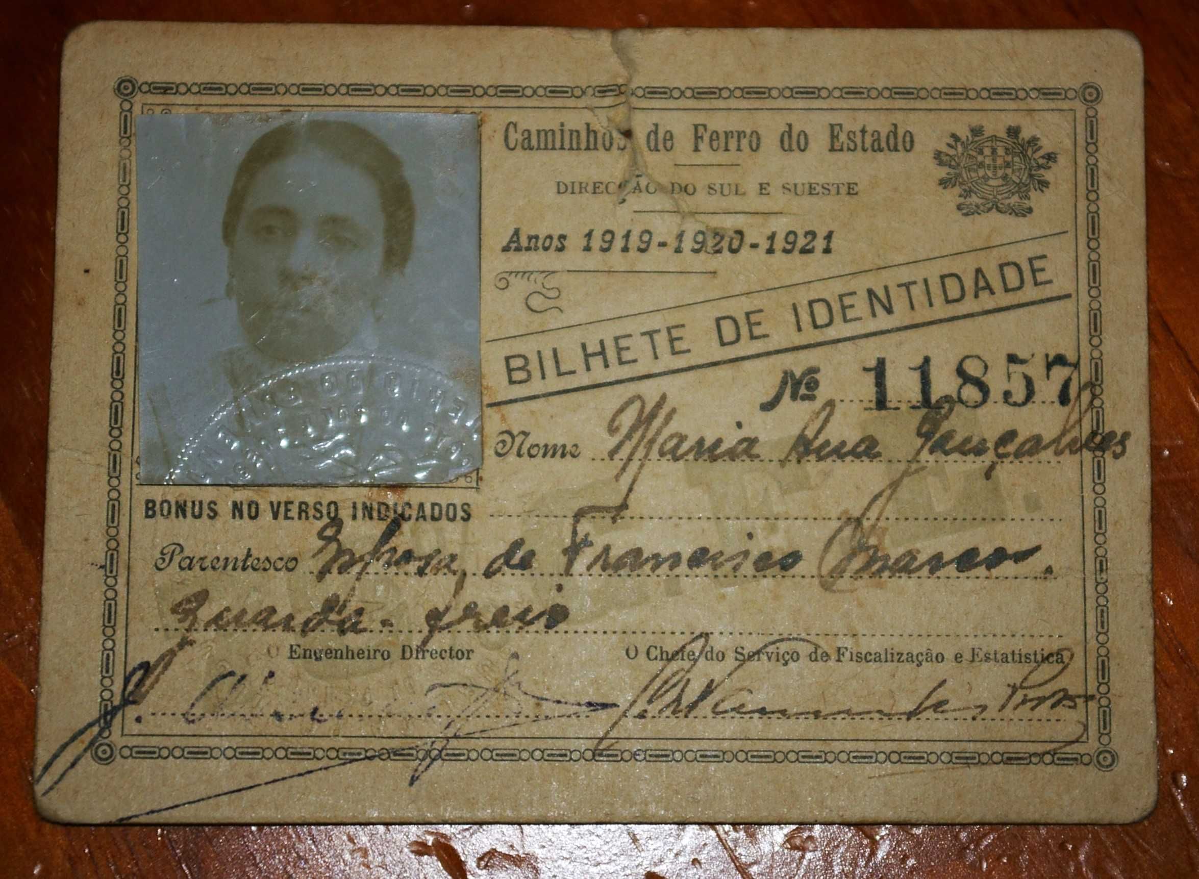 COLECIONADORES!! Passes Ferroviários do século 20 (1919, 20 e 21).