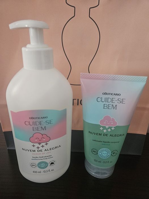 Conjunto Cuide-se Bem Nuvem de alegria