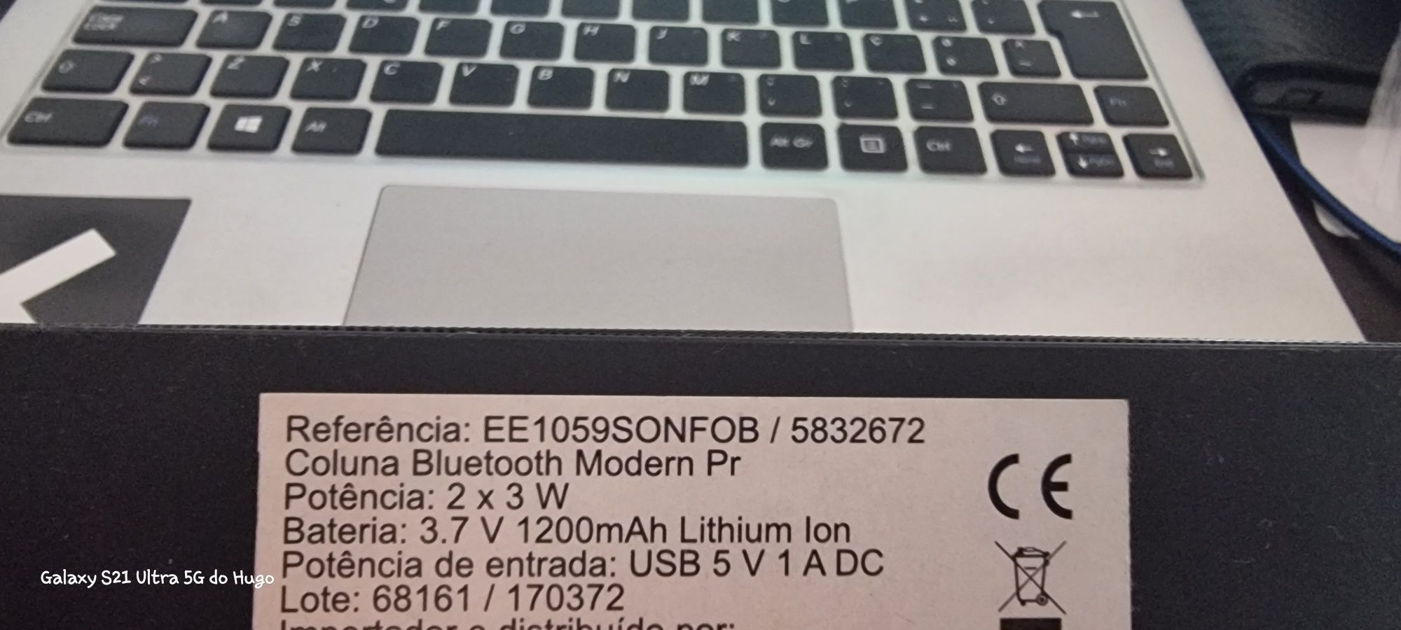 Coluna Bluetooth Intempo