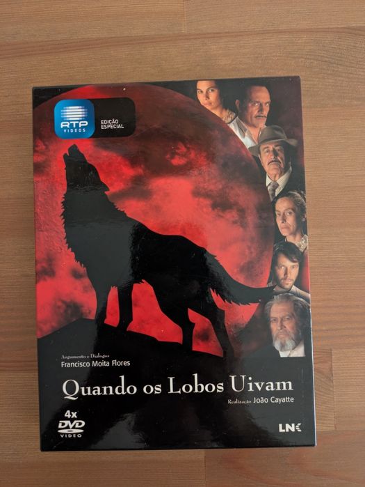 Serie Completa RTP | 4 DVDs "Quando os Lobos Uivam " (Como Novo)