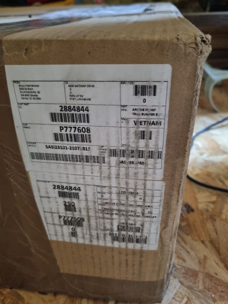 Bumper przód tył, Polaris Sportsman 570