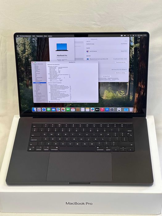MacBook Pro 16.2”. 2023 M3 Pro, 18RAM/500Gb SSD ,Space Black, OPEN BOX
