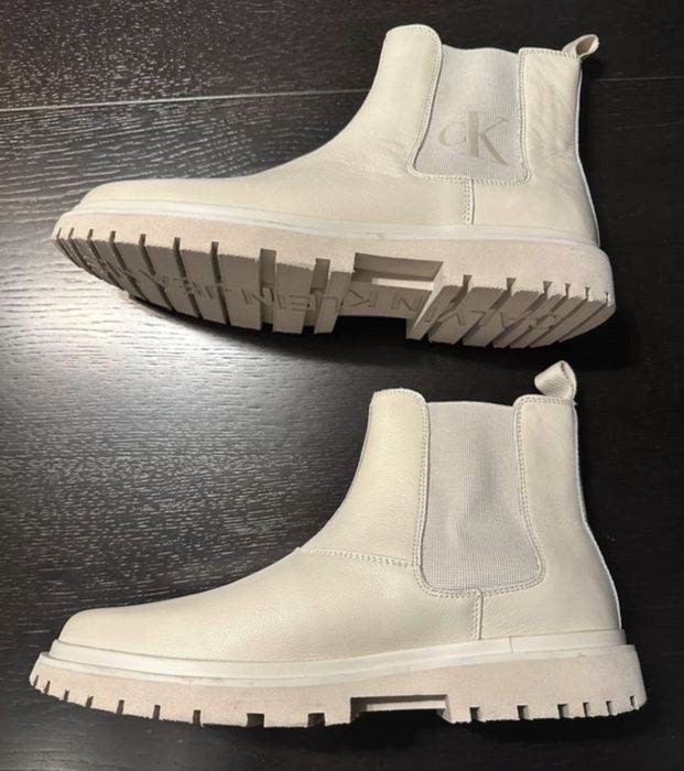 Buty botki sztyblety Calvin Klein rozmiar 43 wkł 28 cm nowe.