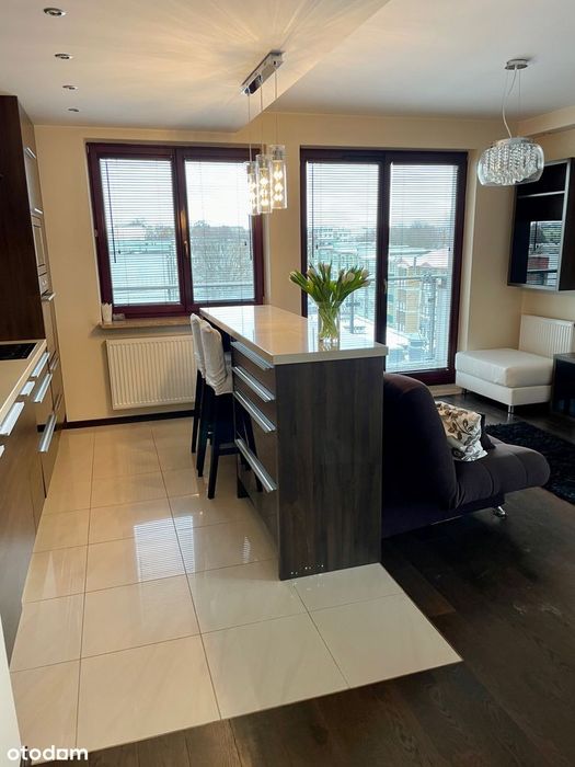 Apartament w centrum z dużym tarasem