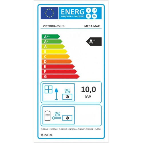 Piec kominek koza Victoria MEGA MAX 10kW