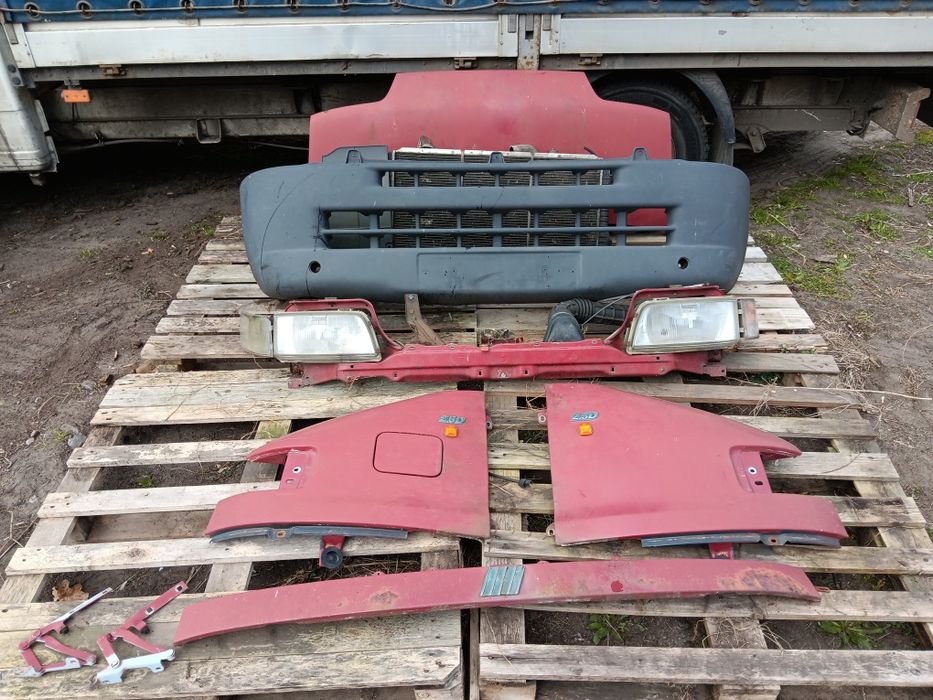 Fiat Ducato II belka maska błotnik grill chłodnica zderzak lampa przód
