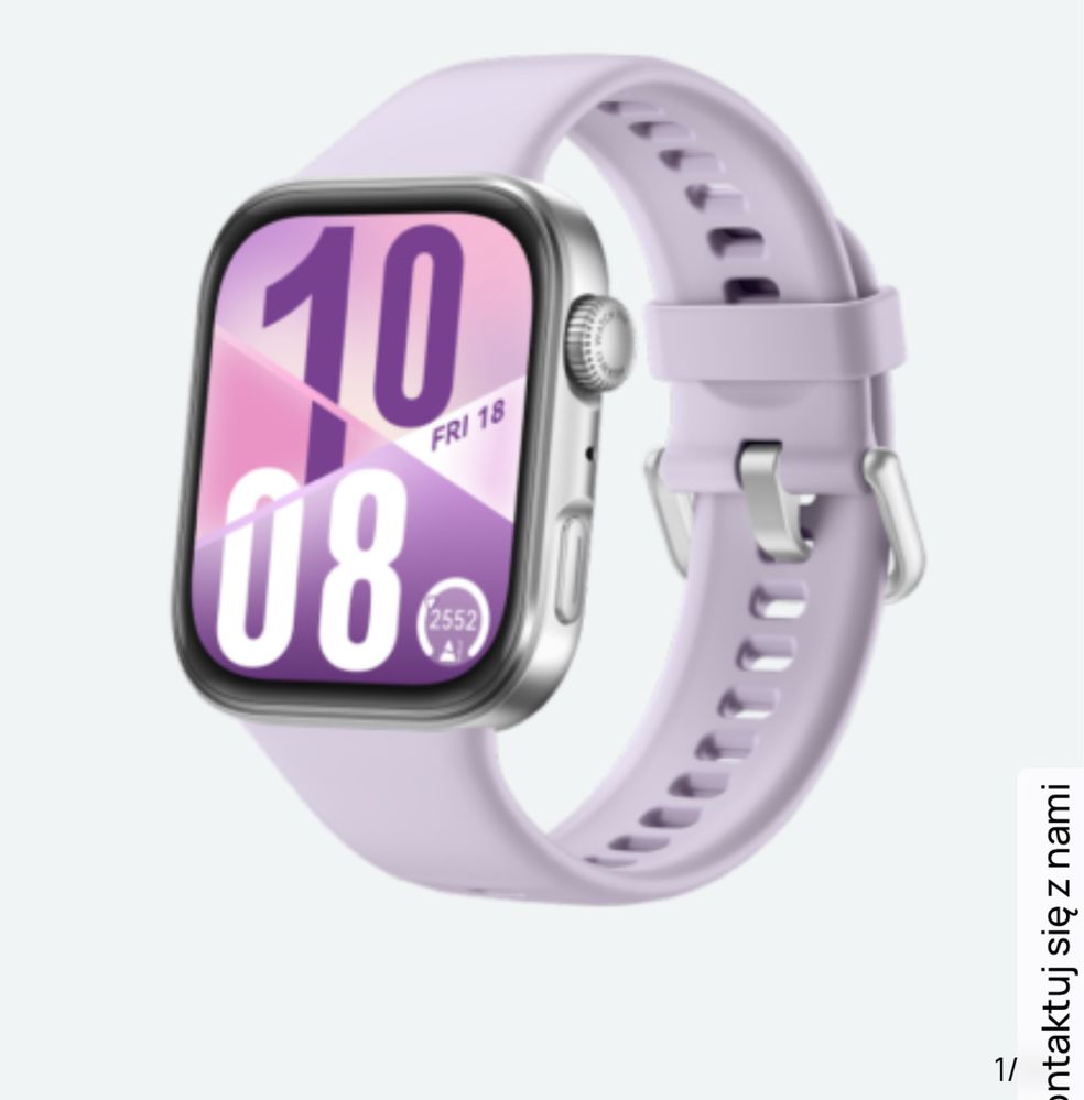 smartwatch huawei watch fit 4 fioletowy nowy