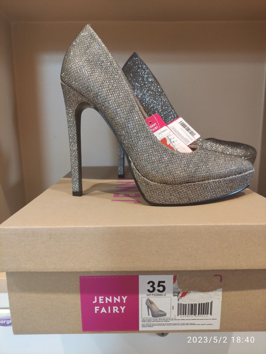 Buty szpilki 35 Jenny Fairy nowe