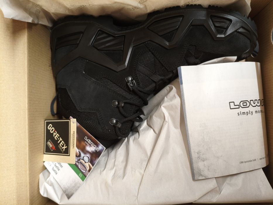 Buty Lowa zephyr MK2 GTX MID czarne rozmiar 44,5