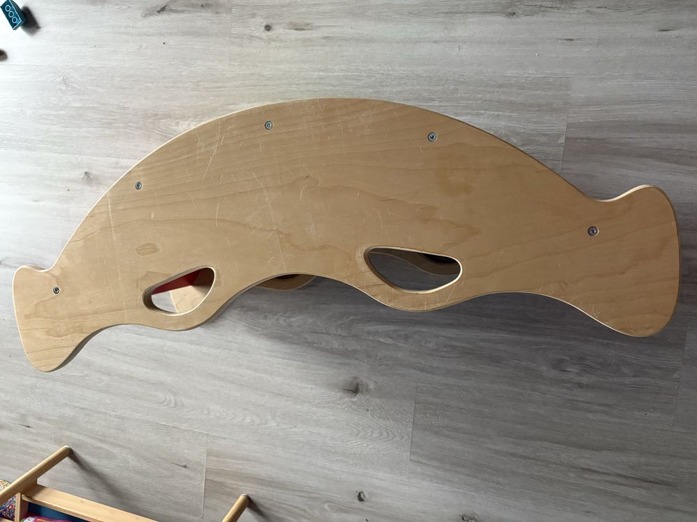 Bujak drewniany PlayTive Lidl i poduszka