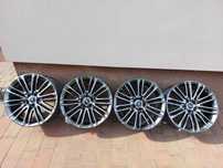 Alufelgi oryginalne Audi 19 cali 5x112 A4 8W0 8.5j et 40 SHADOW CHROME