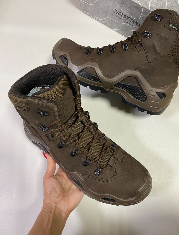 46р. В коробці! Берці ОРИГІНАЛ ботінки Lowa Z-6N GTX C Mid TF Brown
